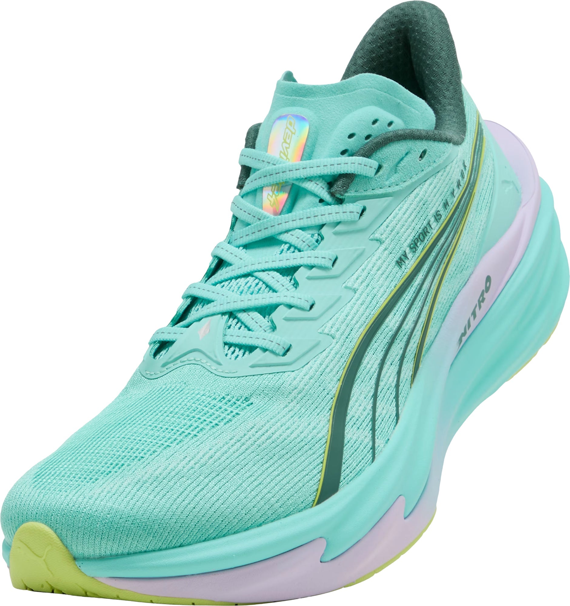 Puma Deviate Nitro 4 HYROX Mens Running Shoes - Green