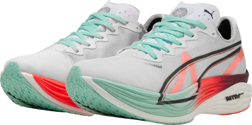 Puma Deviate Nitro Elite 3 HYROX Mens Running Shoes - White
