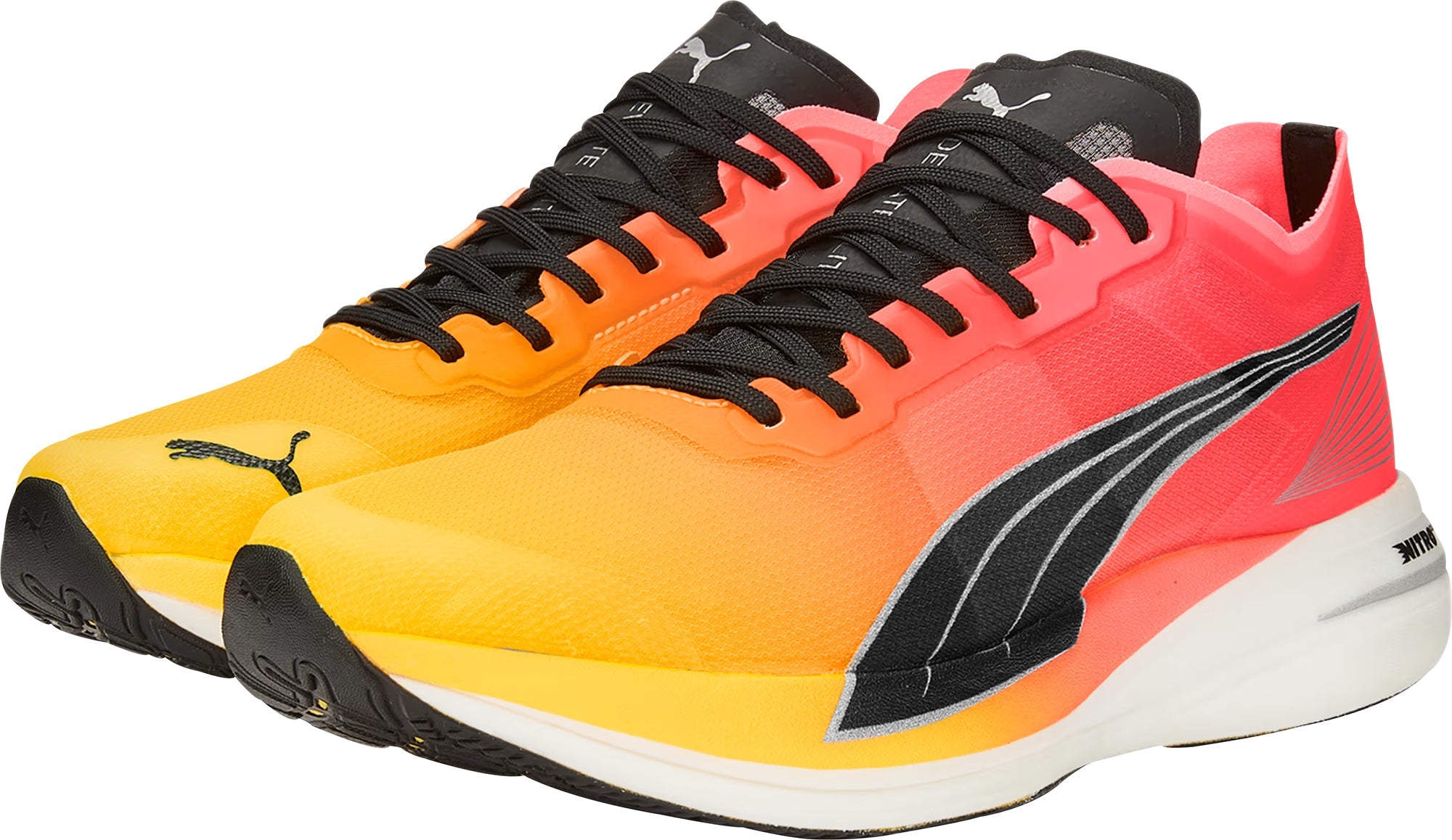 Puma Deviate Nitro Elite Mens Running Shoes - Yellow