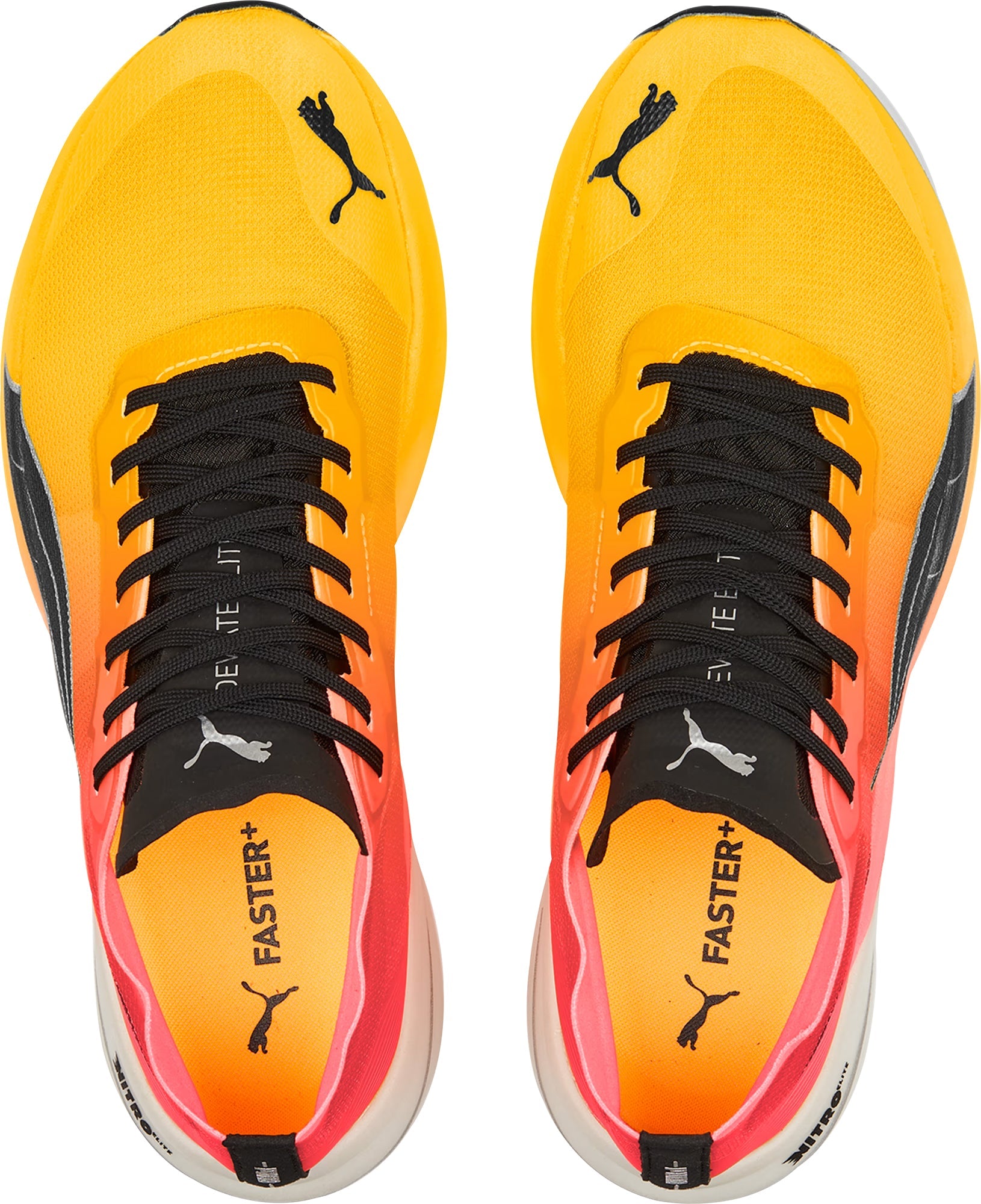 Puma Deviate Nitro Elite Mens Running Shoes - Yellow