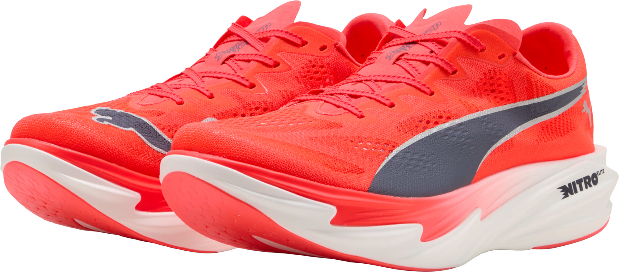Puma Deviate Nitro Elite 4 Mens Running Shoes - Red