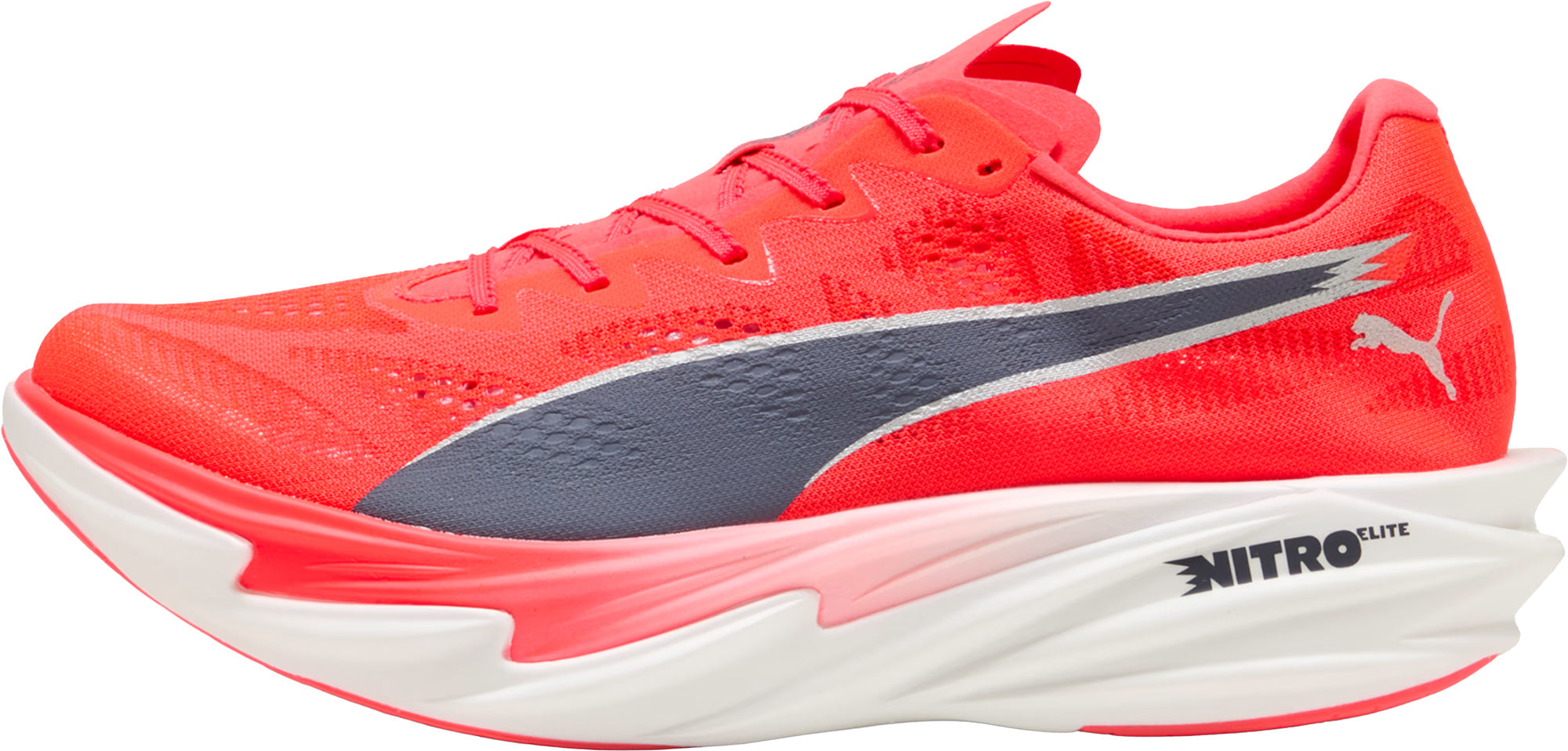 Puma Deviate Nitro Elite 4 Mens Running Shoes - Red