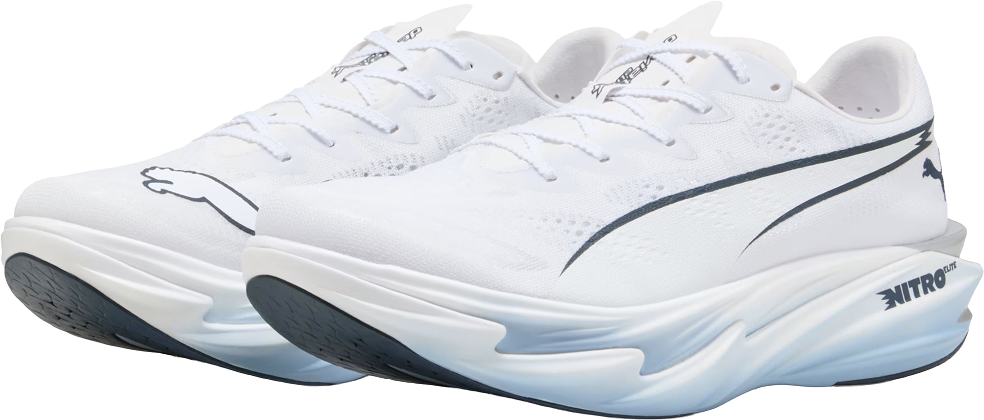 Puma Deviate Nitro Elite 4 Mens Running Shoes - White