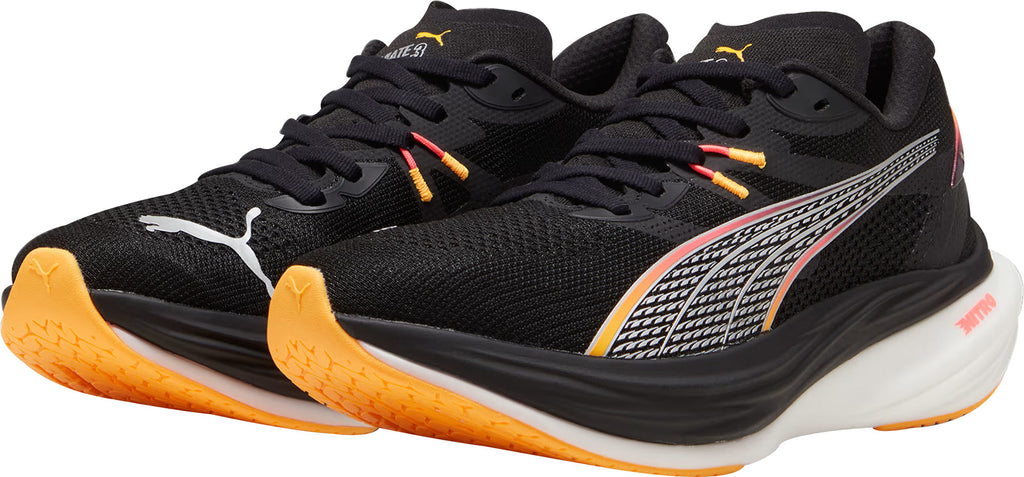 Puma Deviate Nitro 3 Mens Running Shoes - Black