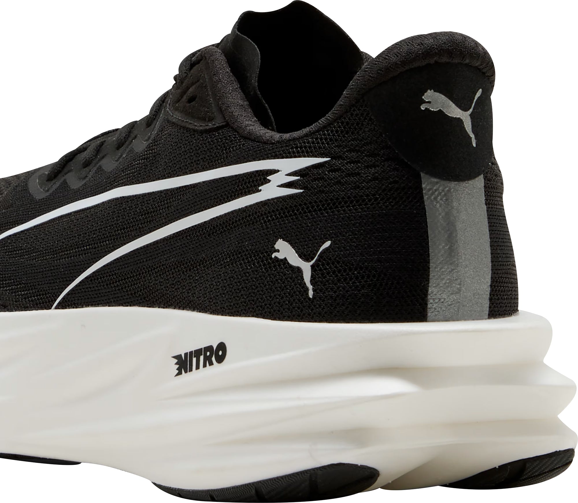 Puma Deviate Pure Nitro Mens Running Shoes - Black