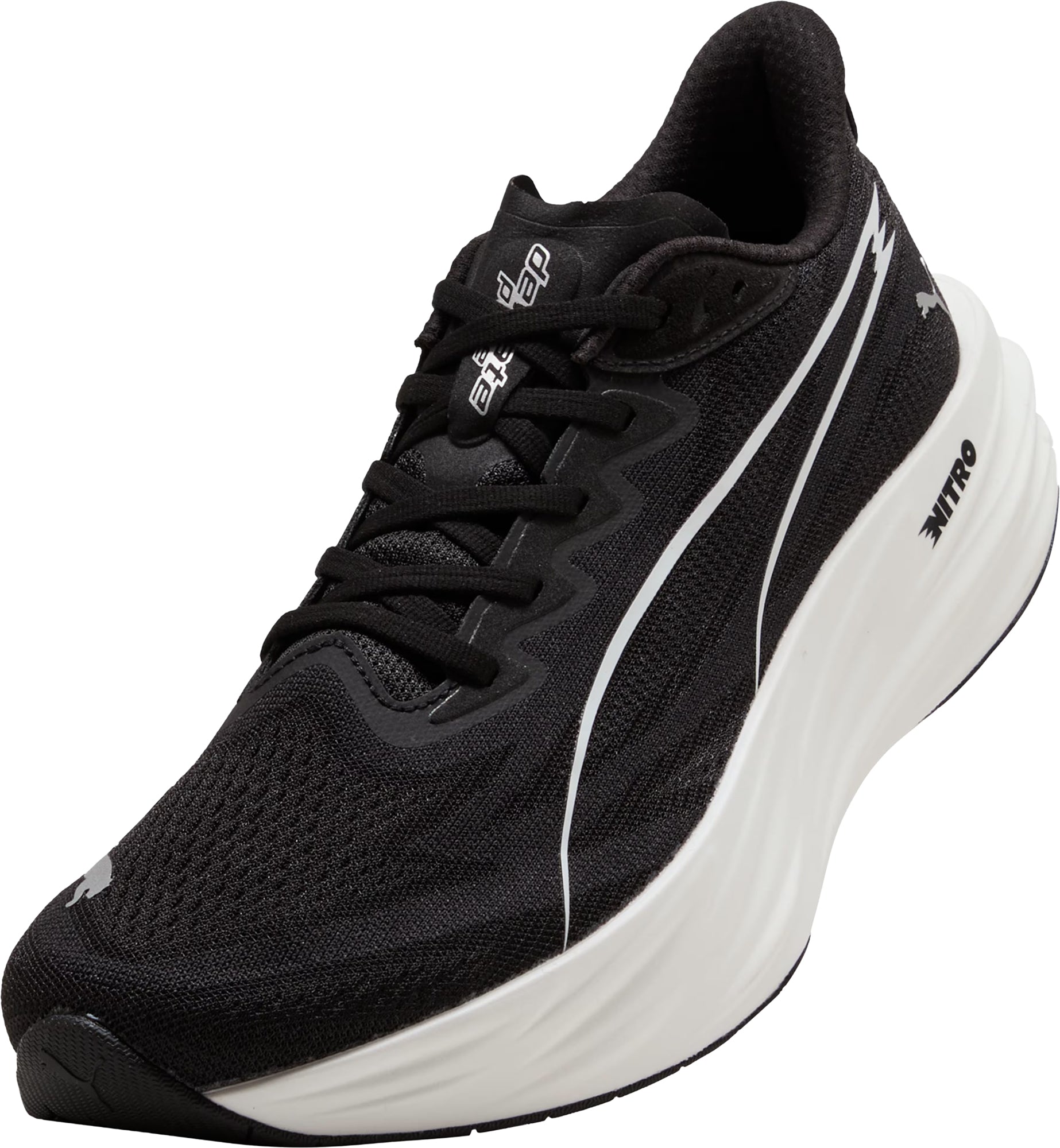 Puma Deviate Pure Nitro Mens Running Shoes - Black
