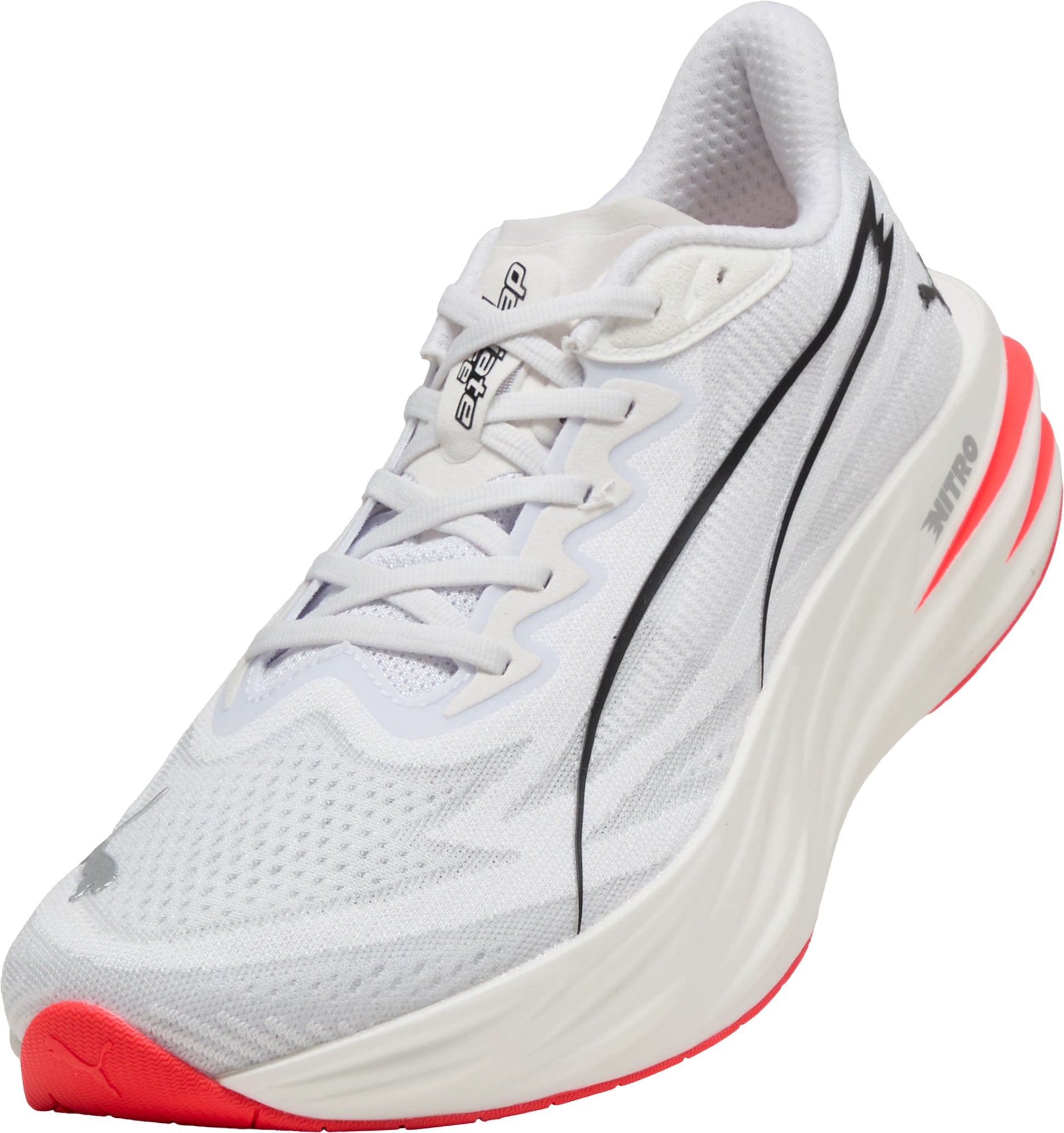 Puma Deviate Pure Nitro Mens Running Shoes - White