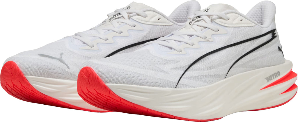 Puma Deviate Pure Nitro Mens Running Shoes - White