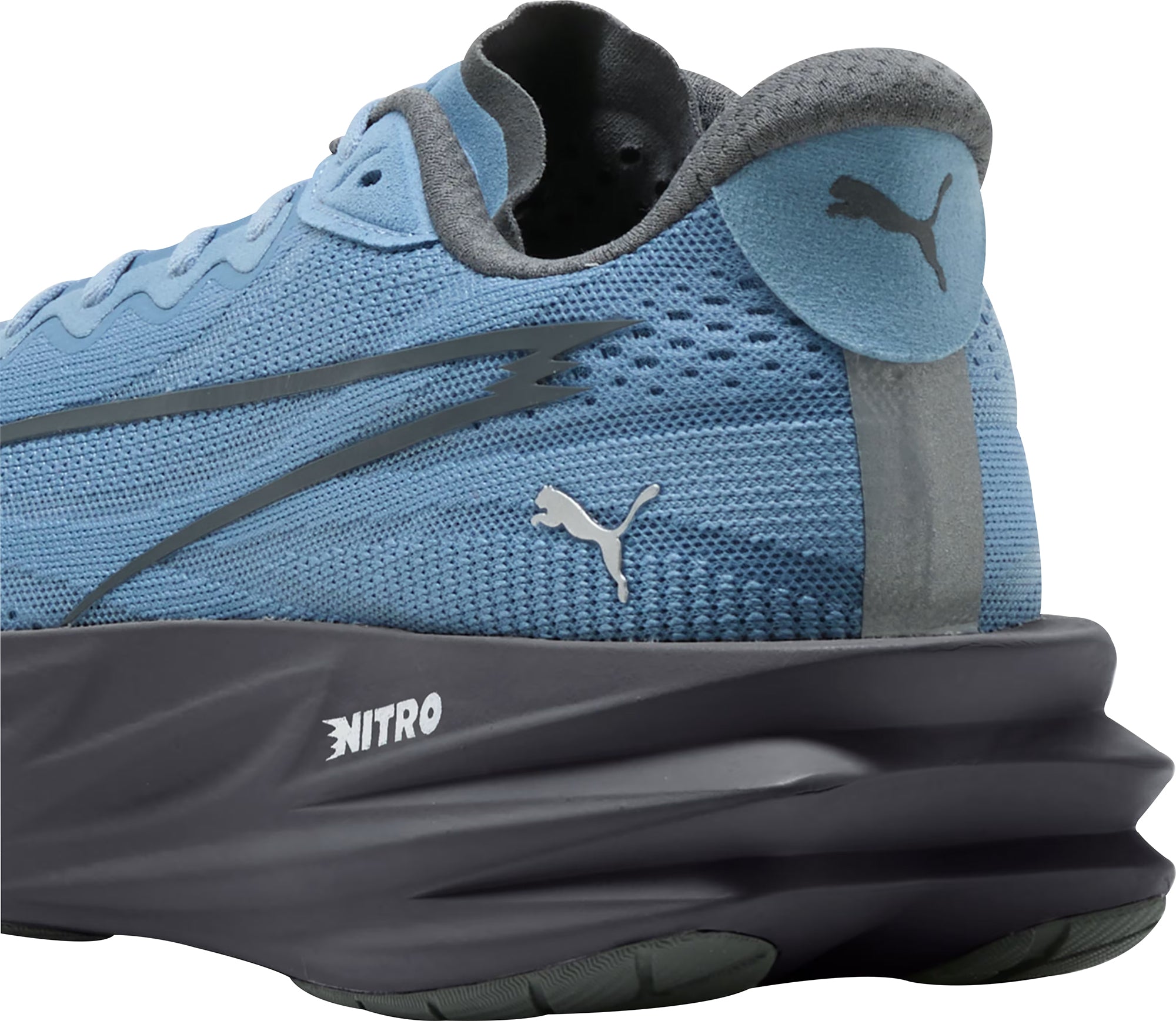 Puma Deviate Pure Nitro Mens Running Shoes - Blue