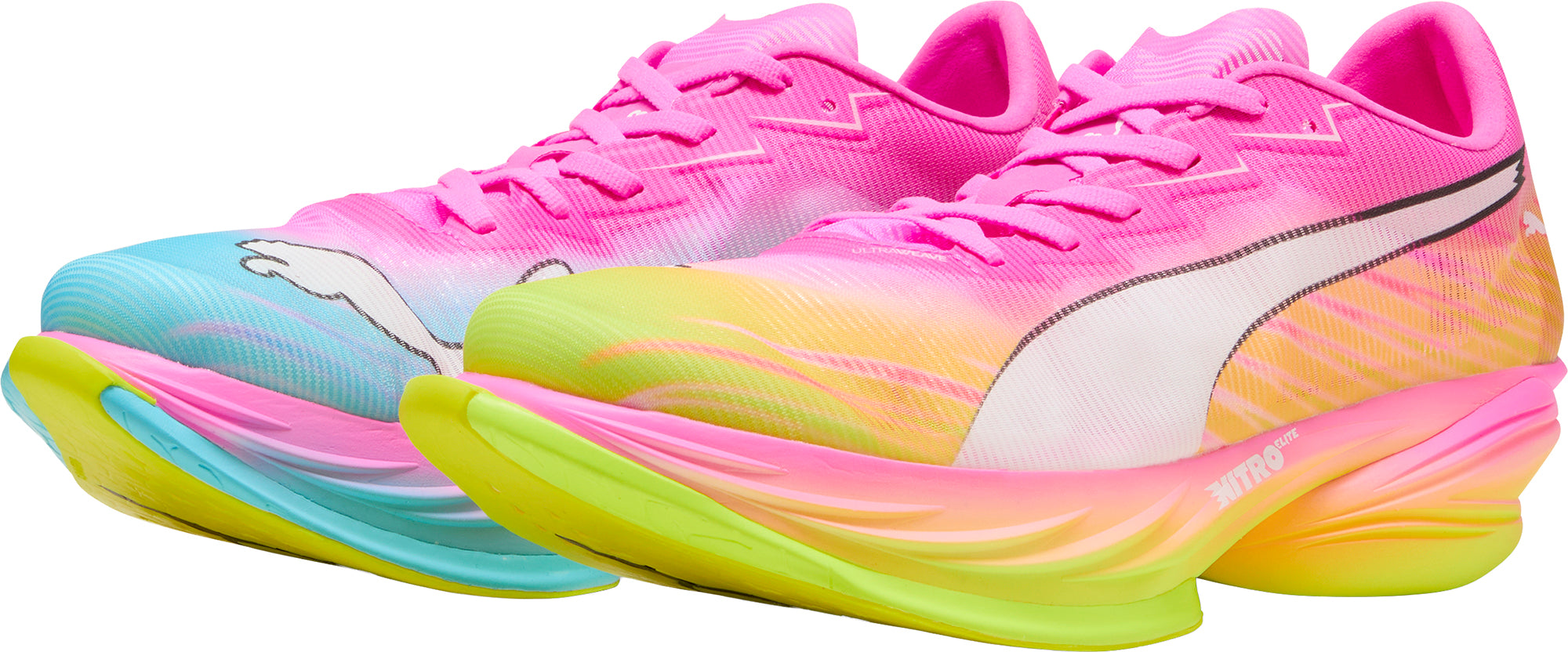 Puma Fast-R Nitro Elite 3 Mens Running Shoes - Pink