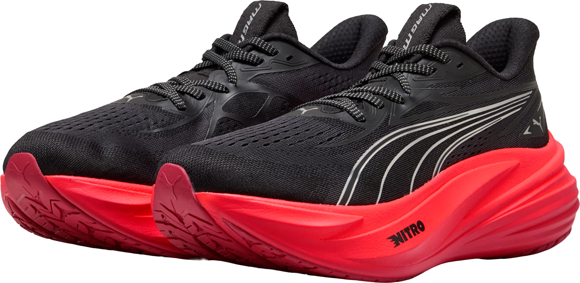 Puma MagMax Nitro 2 Mens Running Shoes - Black