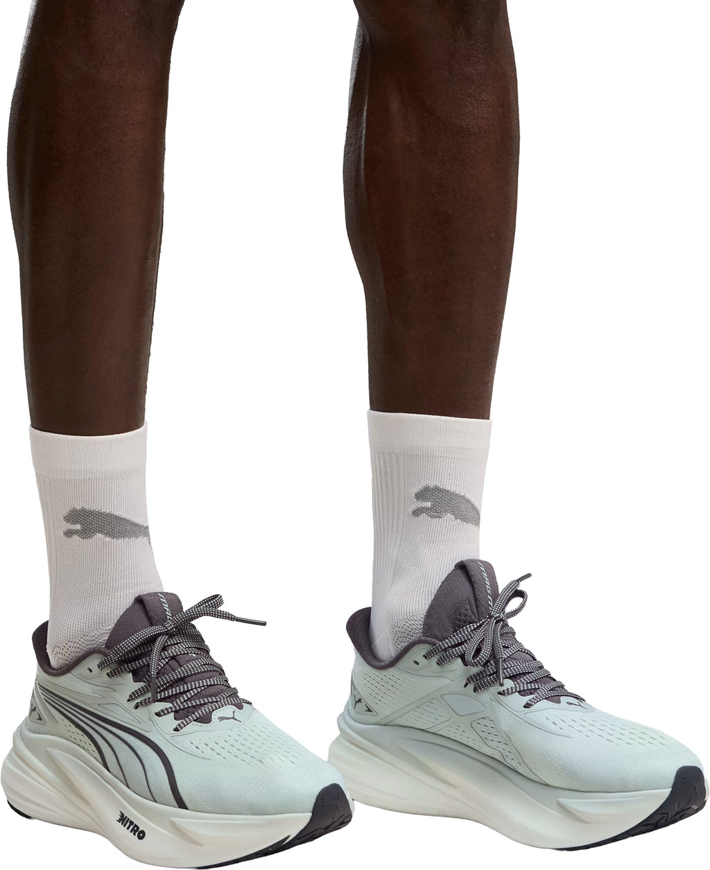 Puma MagMax Nitro 2 Mens Running Shoes - Green