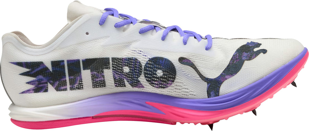 Puma Nitro Elite 3 Long Distance Running Spikes - White