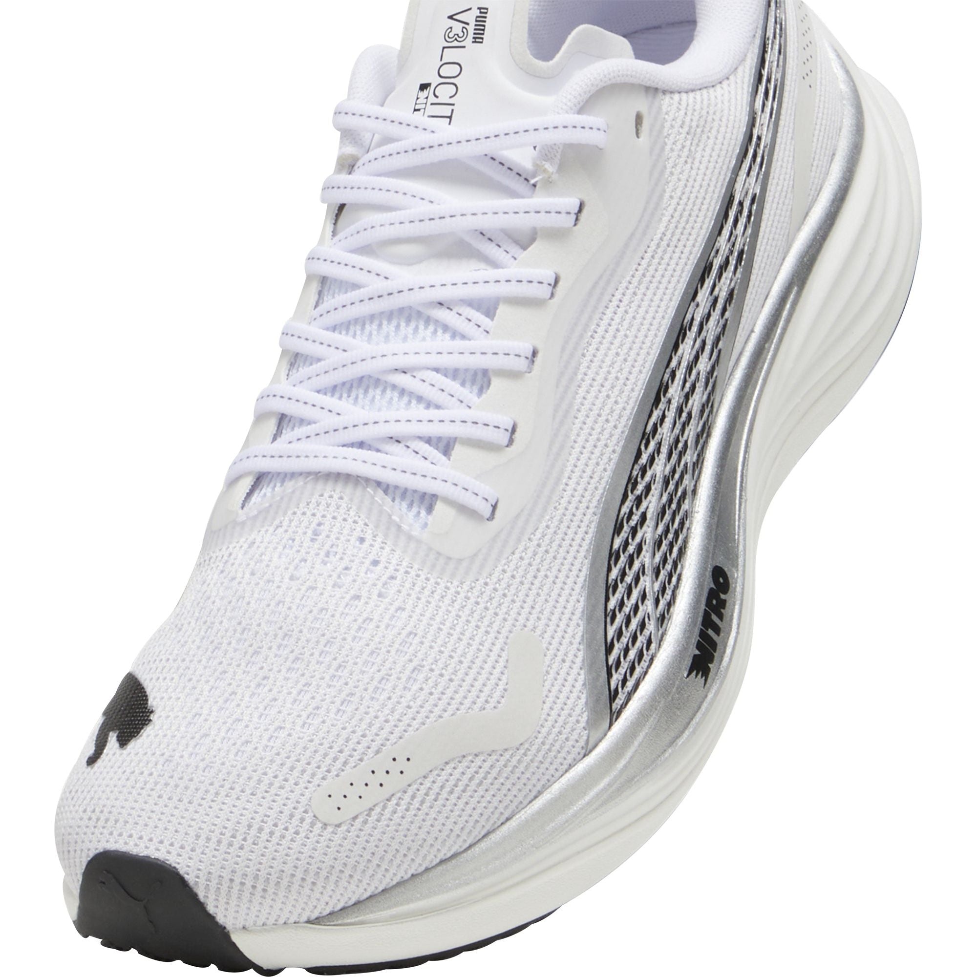Puma Velocity Nitro 3 Mens Running Shoes - White