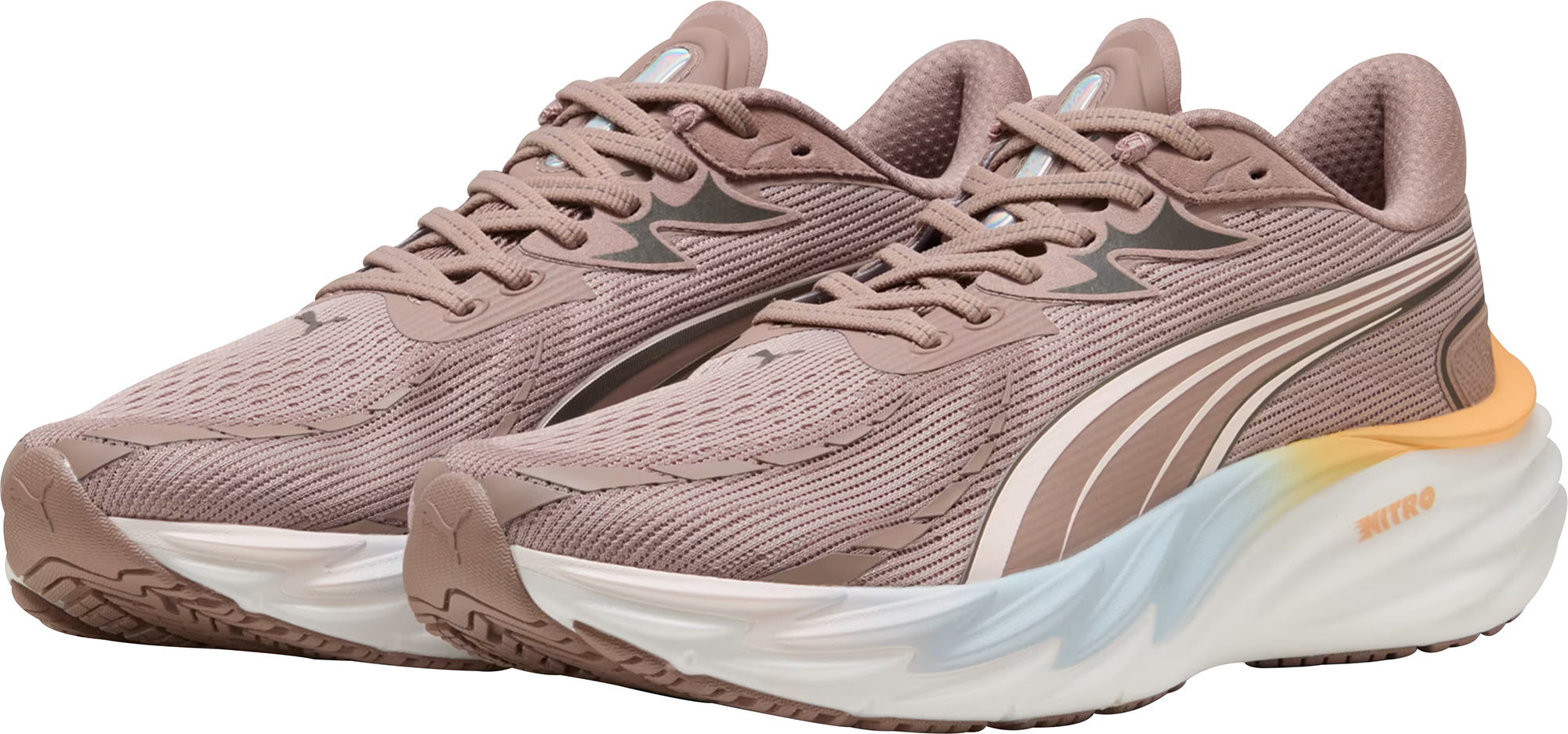 Puma Velocity Nitro 4 Mens Running Shoes - Brown