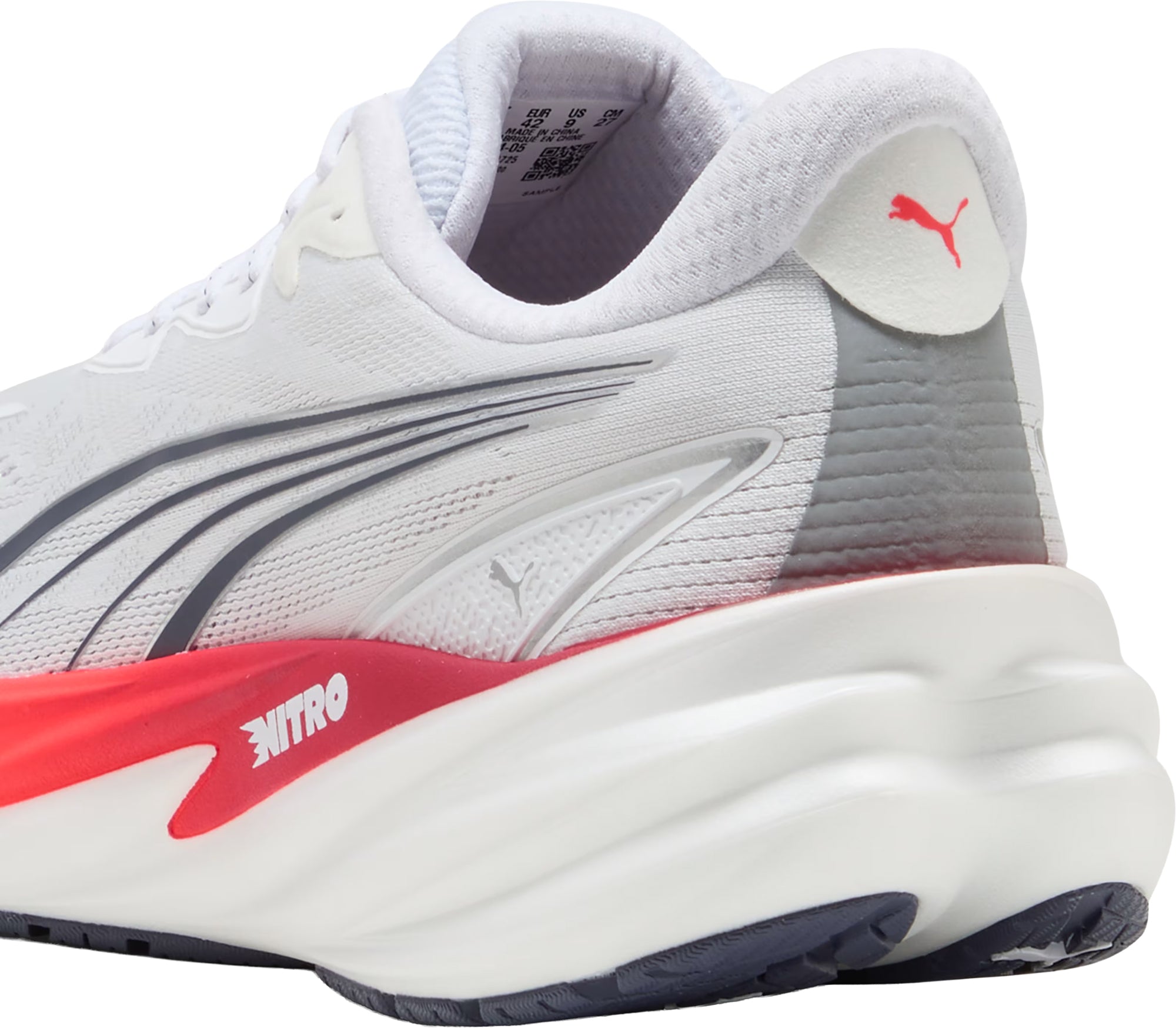 Puma Velocity Nitro 5 Mens Running Shoes - White