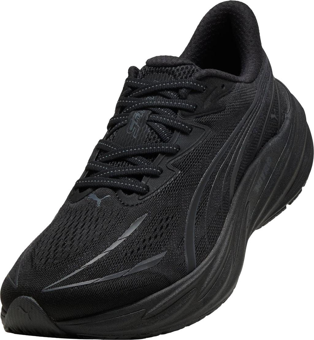 Puma Velocity Nitro 5 WIDE FIT Mens Running Shoes - Black