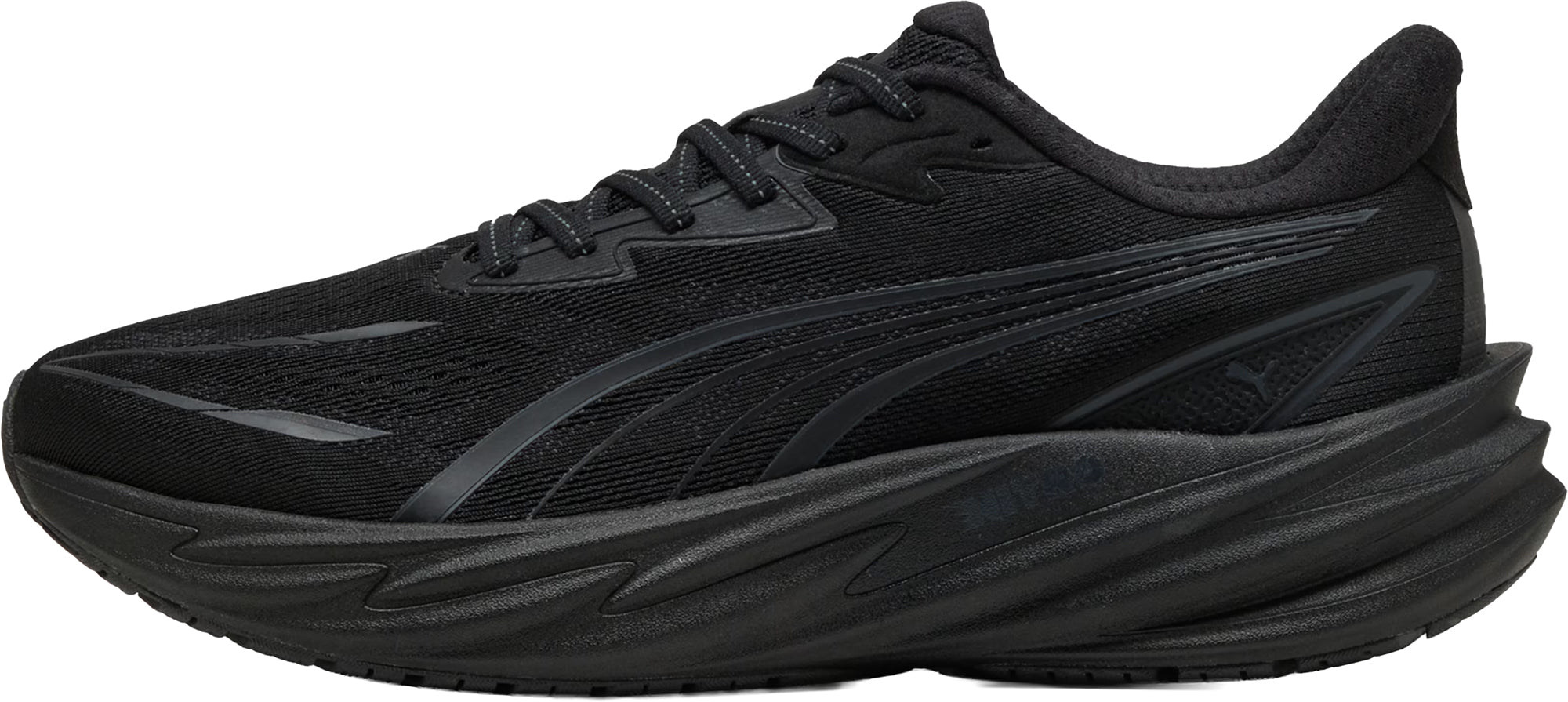 Puma Velocity Nitro 5 WIDE FIT Mens Running Shoes - Black