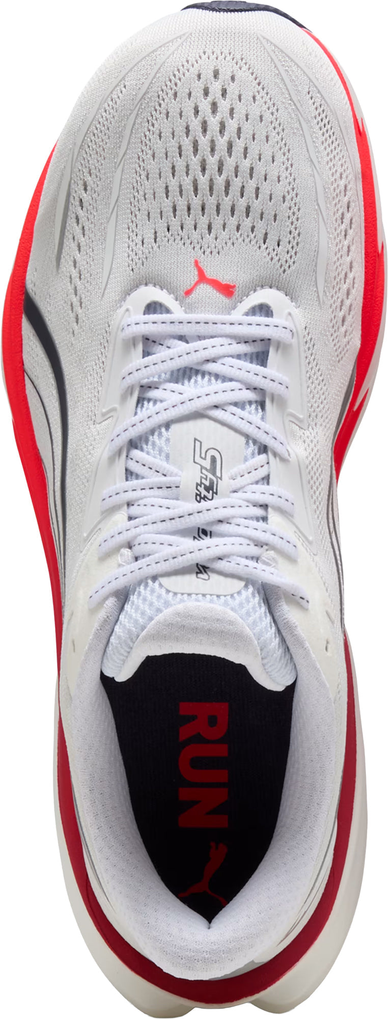 Puma Velocity Nitro 5 WIDE FIT Mens Running Shoes - White