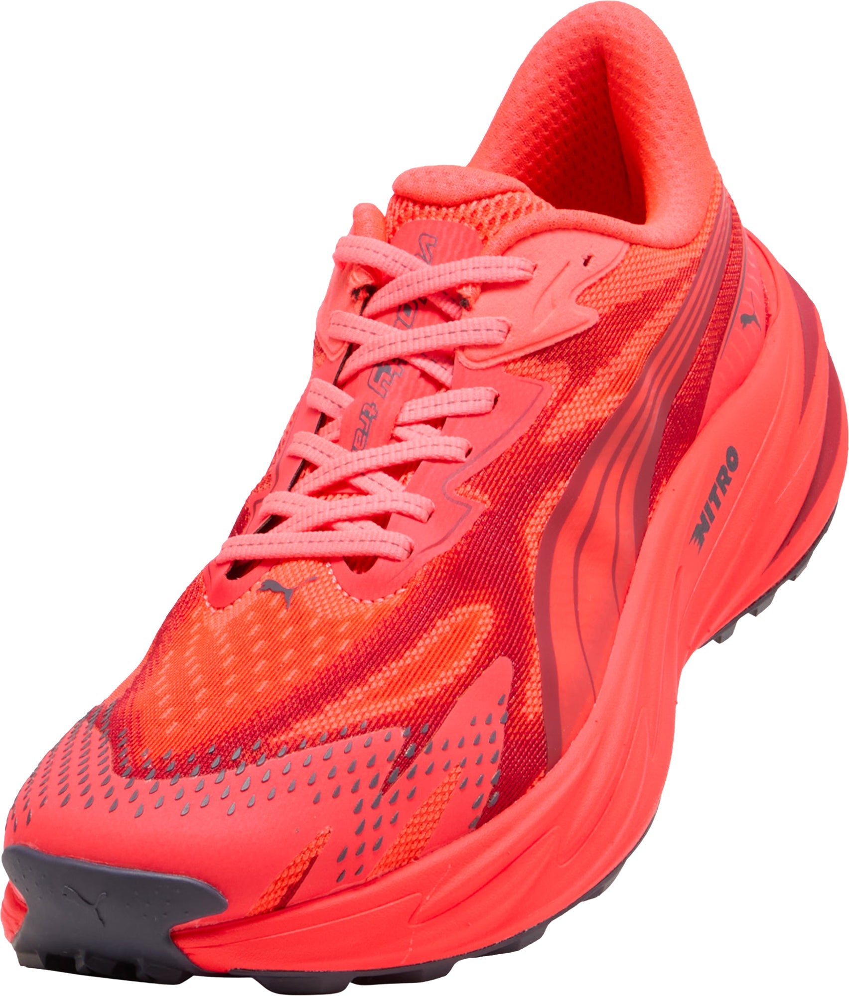 Puma Velocity Nitro Trail Mens Running Shoes - Red