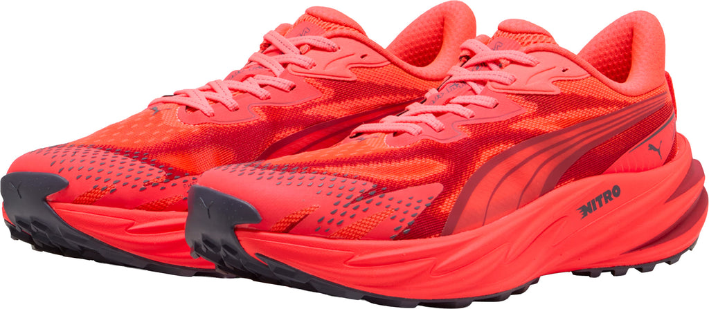 Puma Velocity Nitro Trail Mens Running Shoes - Red