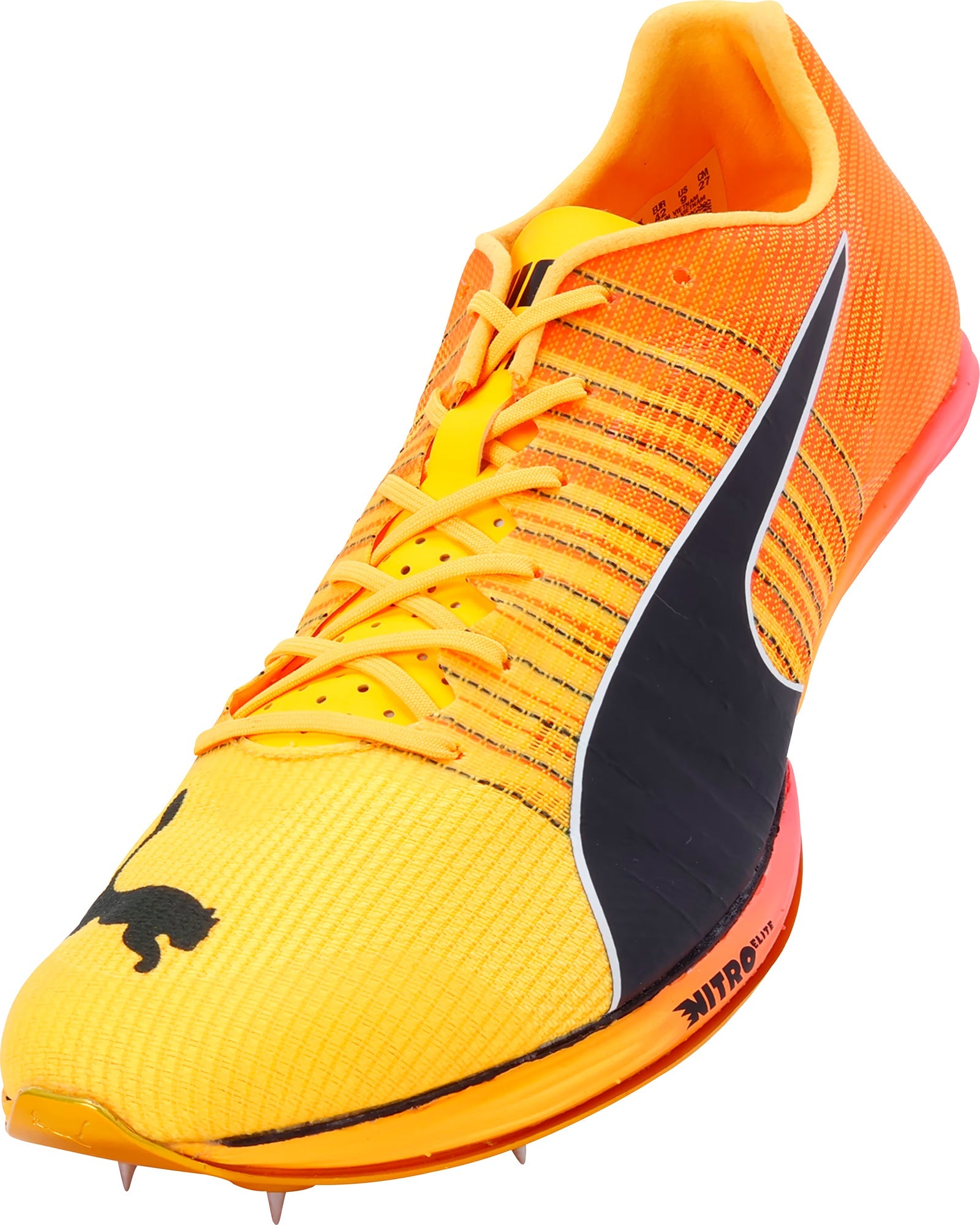 Puma evoSpeed Forte Nitro Elite Running Spikes - Orange