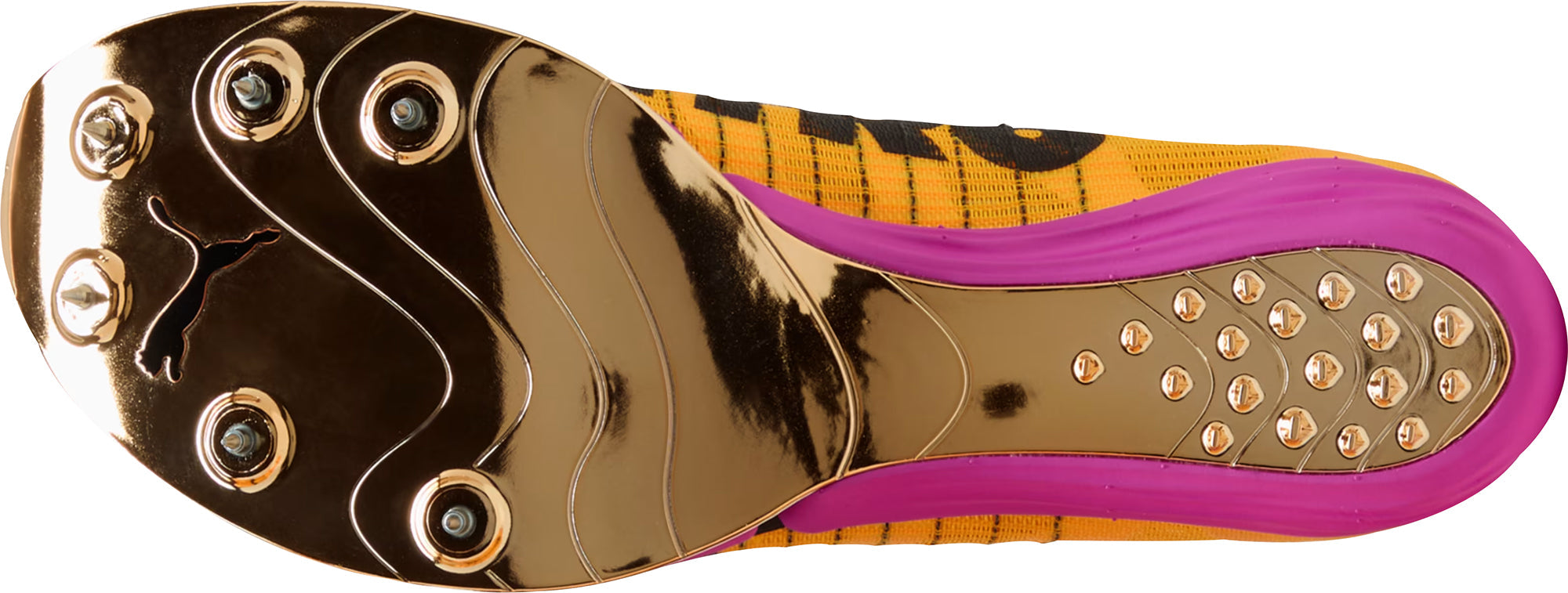 Puma evoSpeed Forte Nitro Elite Running Spikes - Orange