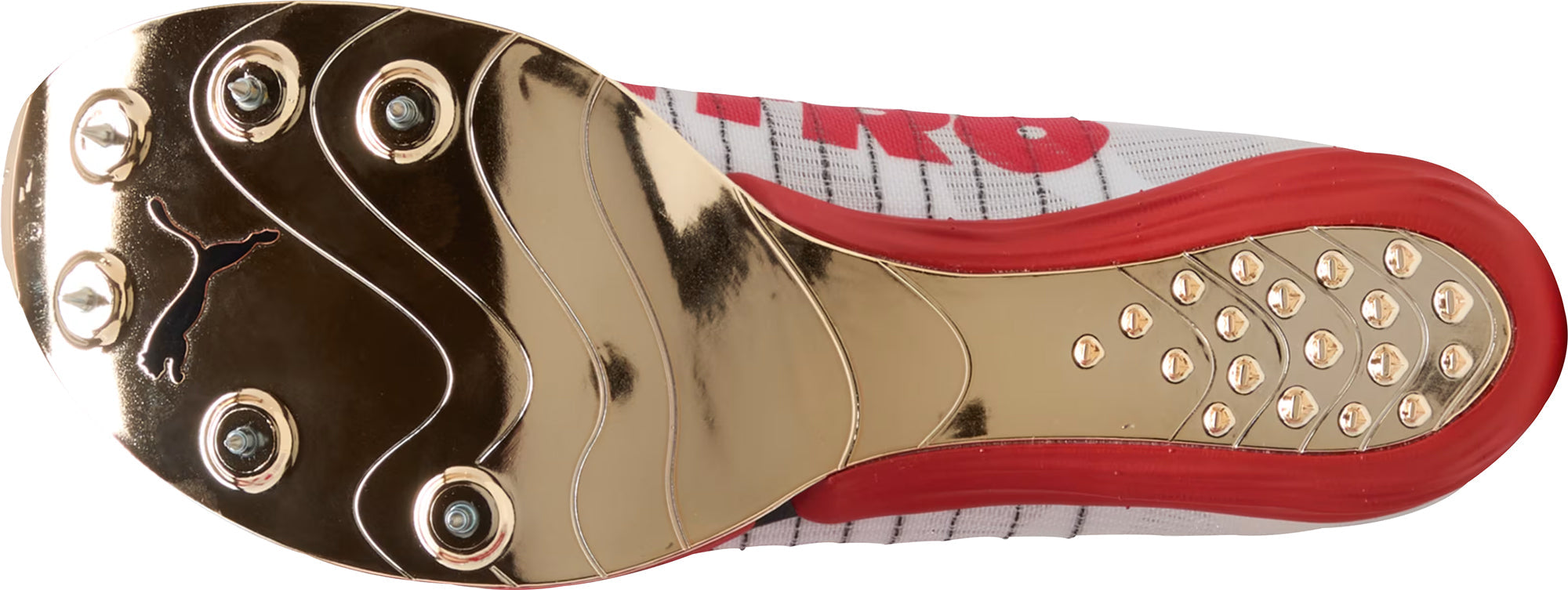 Puma evoSpeed Forte Nitro Elite Running Spikes - White
