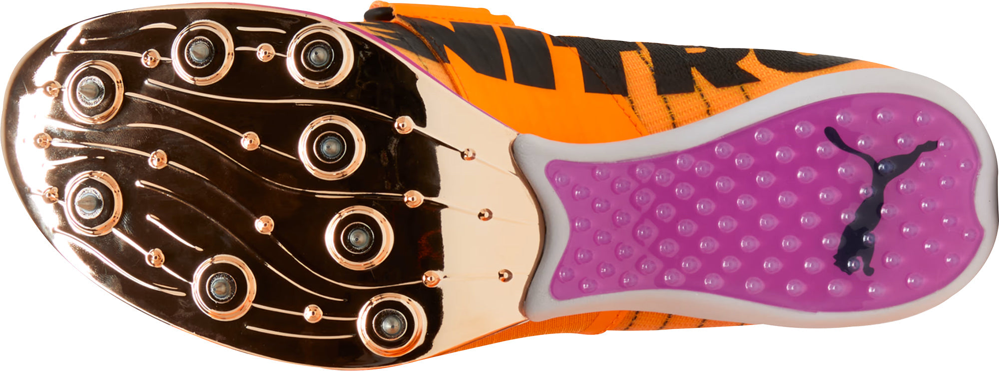 Puma evoSpeed Tokyo Nitro Long Jump Field Event Spikes - Orange