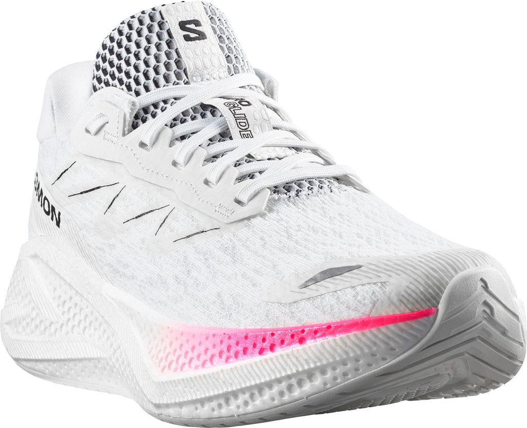 Salomon Aero Glide 4 Mens Running Shoes - White