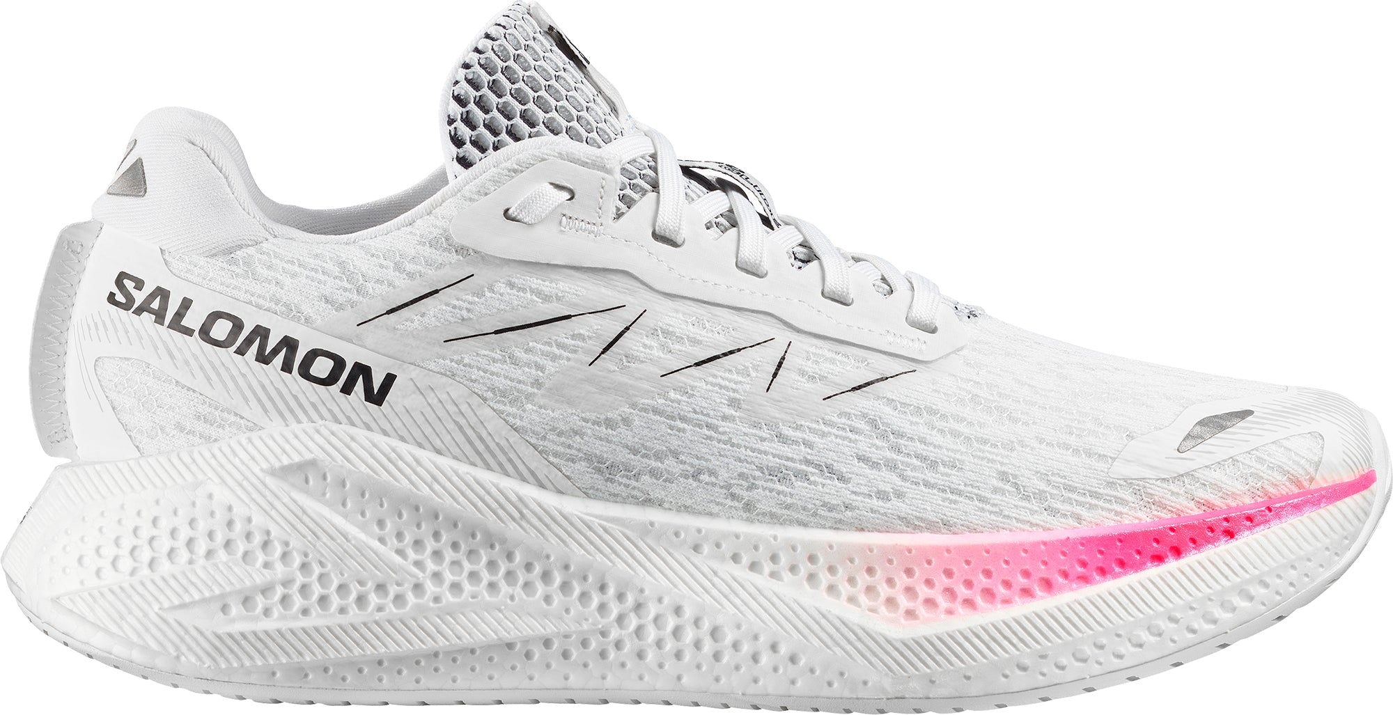 Salomon Aero Glide 4 Mens Running Shoes - White