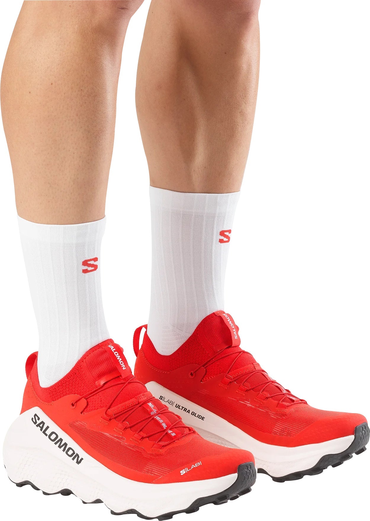 Salomon S/LAB Ultra Glide 2 Trail Running Shoes - Red