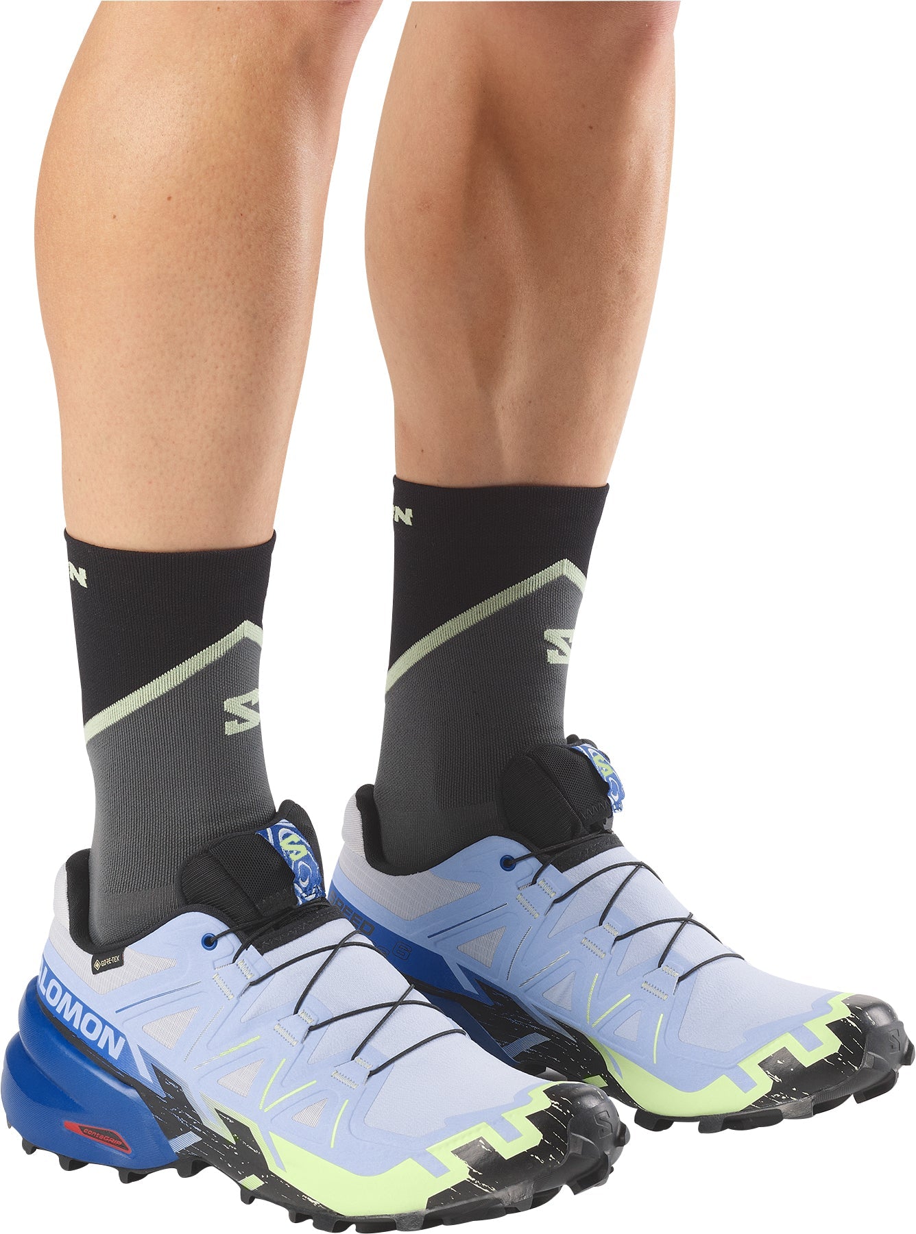 Salomon Speedcross 6 GORE-TEX Mens Trail Running Shoes - Blue