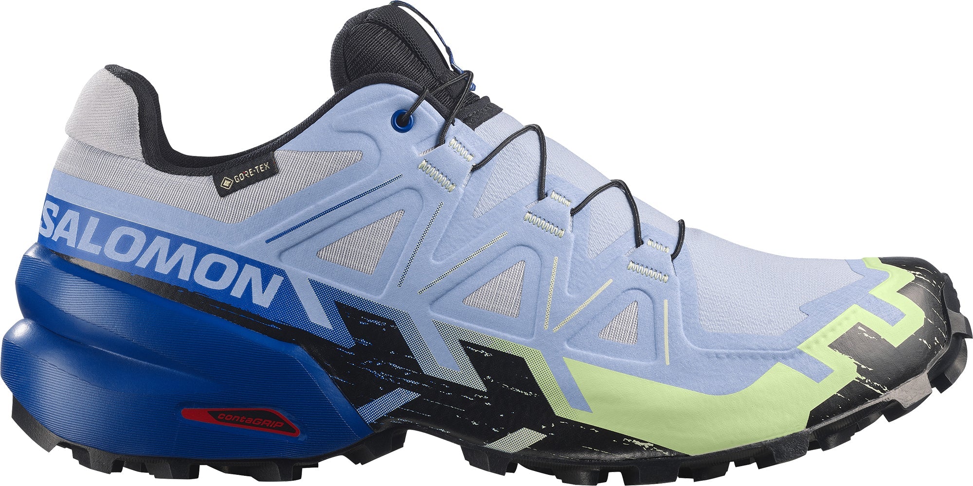 Salomon Speedcross 6 GORE-TEX Mens Trail Running Shoes - Blue