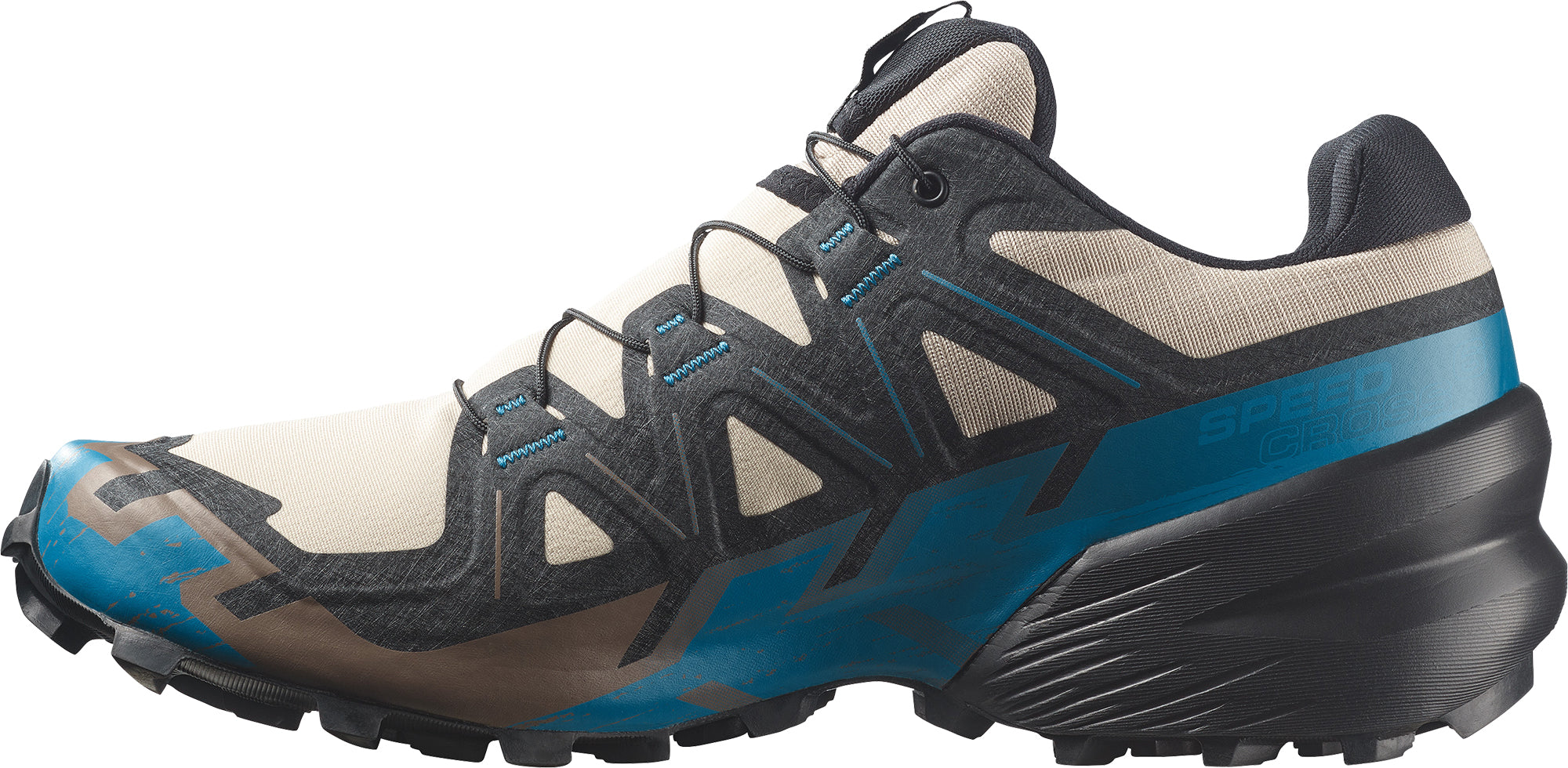 Salomon Speedcross 6 Mens Trail Running Shoes - Beige