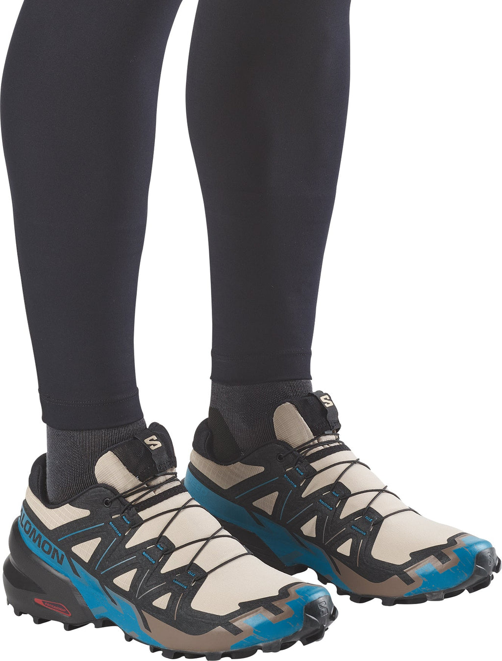 Salomon Speedcross 6 Mens Trail Running Shoes - Beige