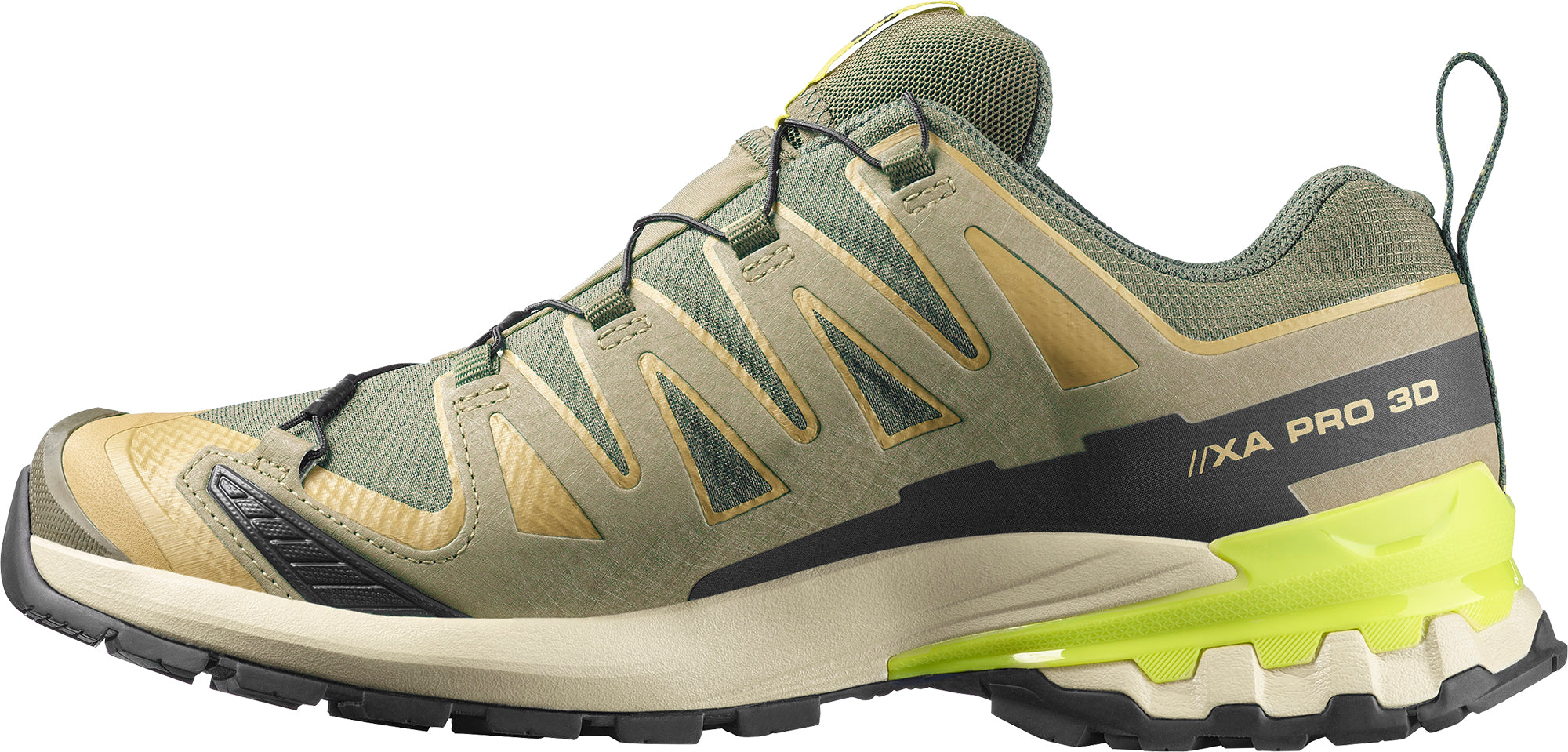 Salomon XA Pro 3D V9 GORE-TEX Mens Trail Running Shoes - Green