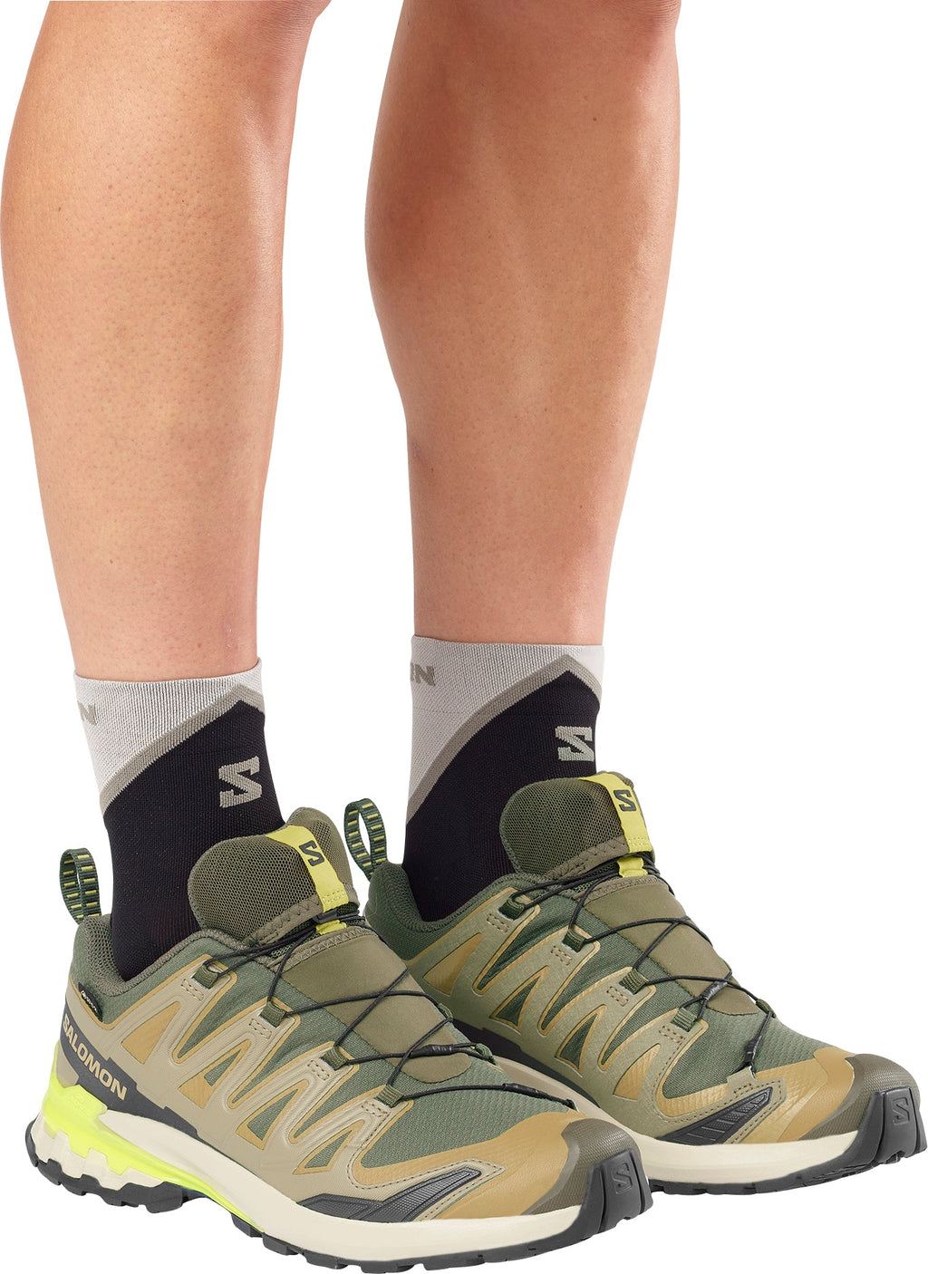 Salomon XA Pro 3D V9 GORE-TEX Mens Trail Running Shoes - Green