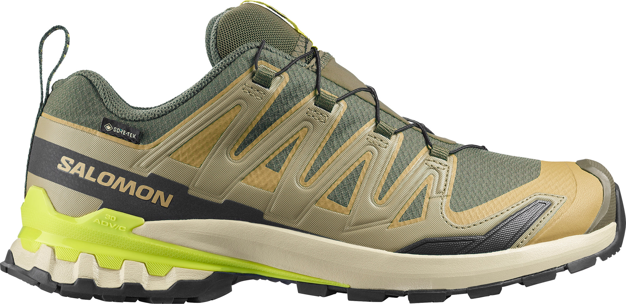 Salomon XA Pro 3D V9 GORE-TEX Mens Trail Running Shoes - Green