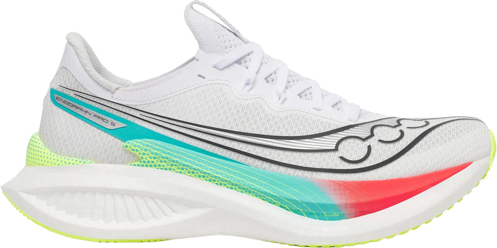 Saucony Endorphin Pro 5 Mens Running Shoes - White