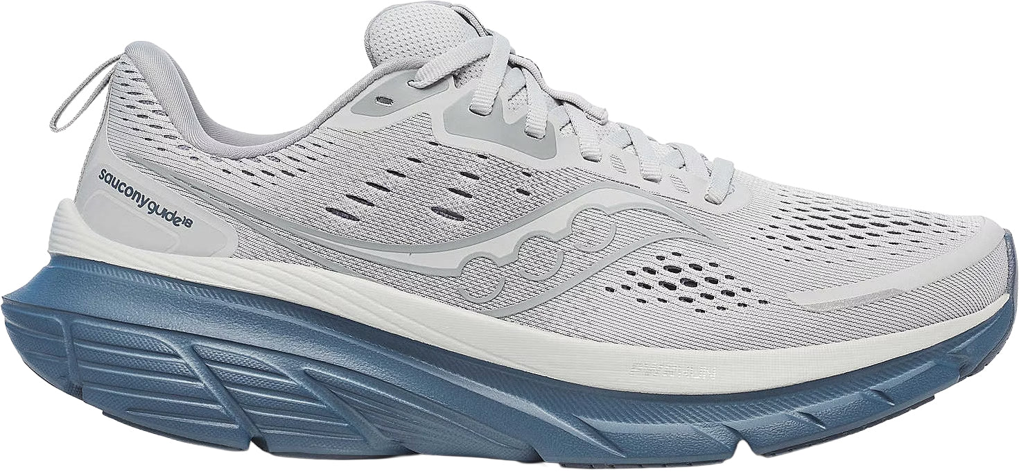Saucony Guide 18 Mens Running Shoes - Grey