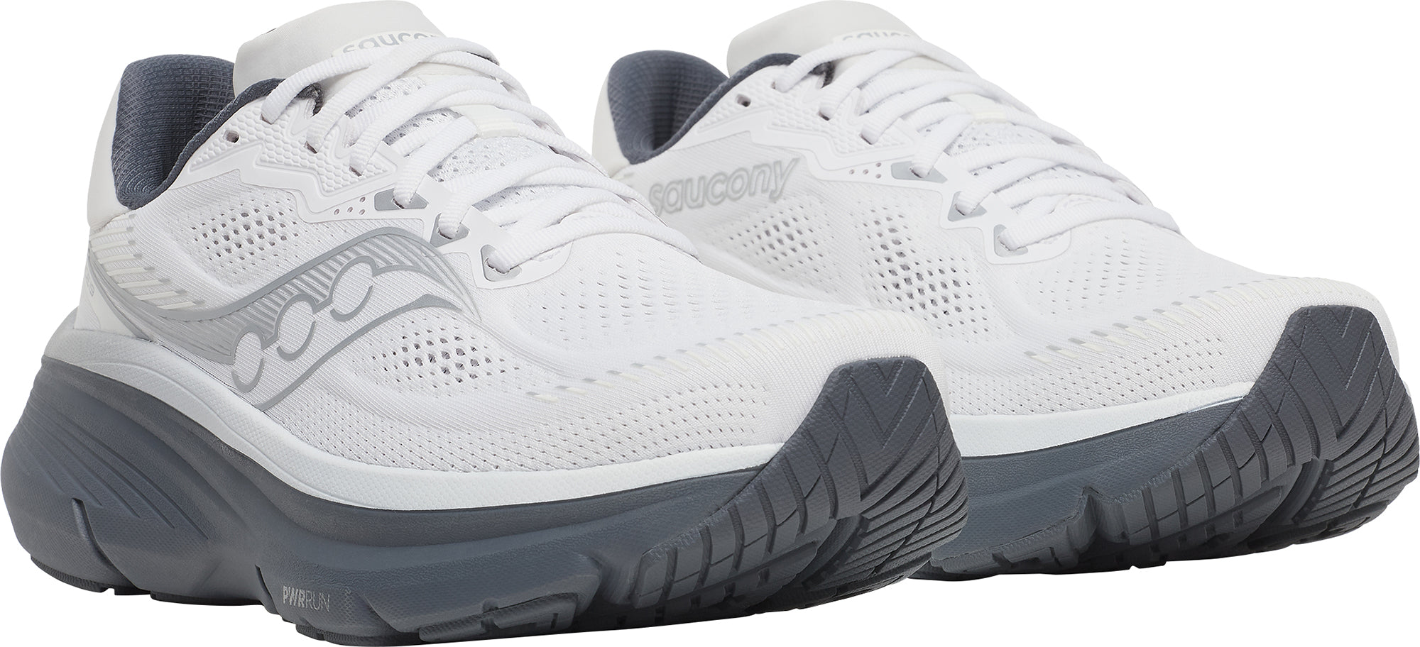 Saucony Guide 19 Mens Running Shoes - White