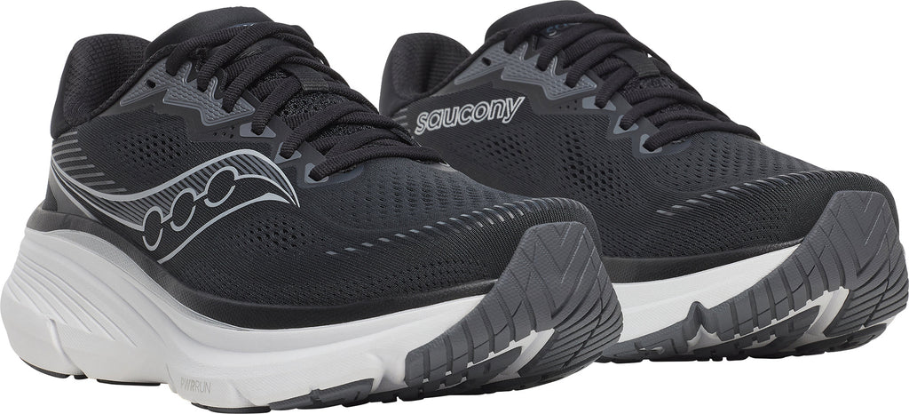 Saucony Guide 19 WIDE FIT Mens Running Shoes - Black