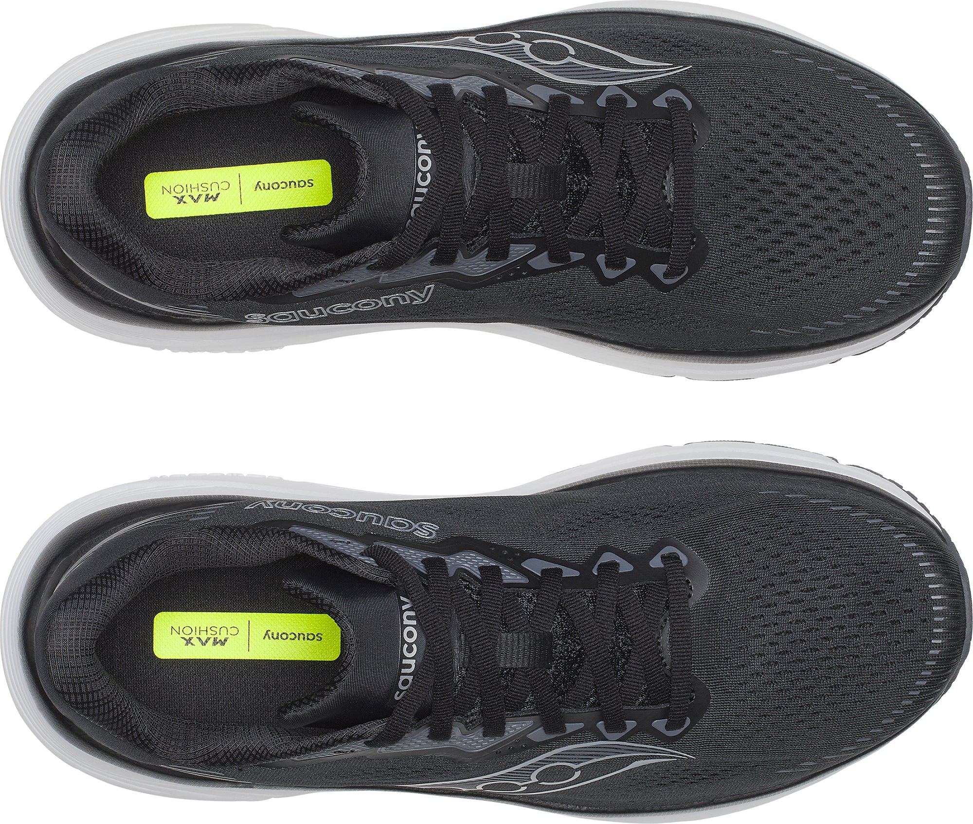Saucony Guide 19 WIDE FIT Mens Running Shoes - Black