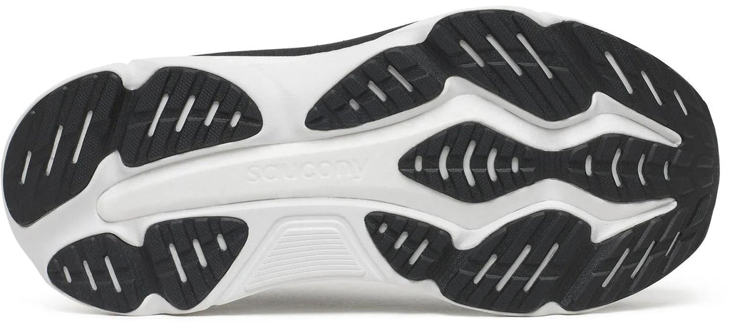 Saucony Hurricane 25 WIDE FIT Mens Running Shoes - Black