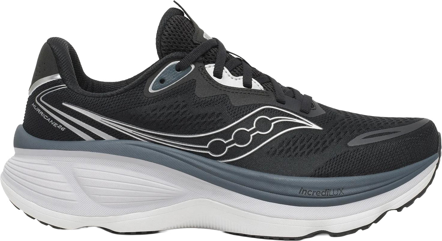 Saucony Hurricane 26 Mens Running Shoes - Black