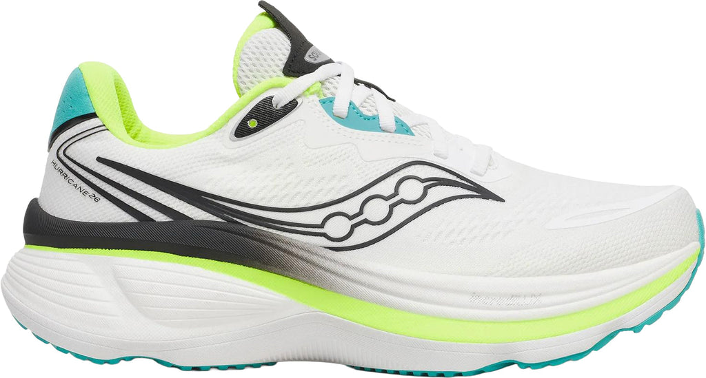 Saucony Hurricane 26 Mens Running Shoes - White