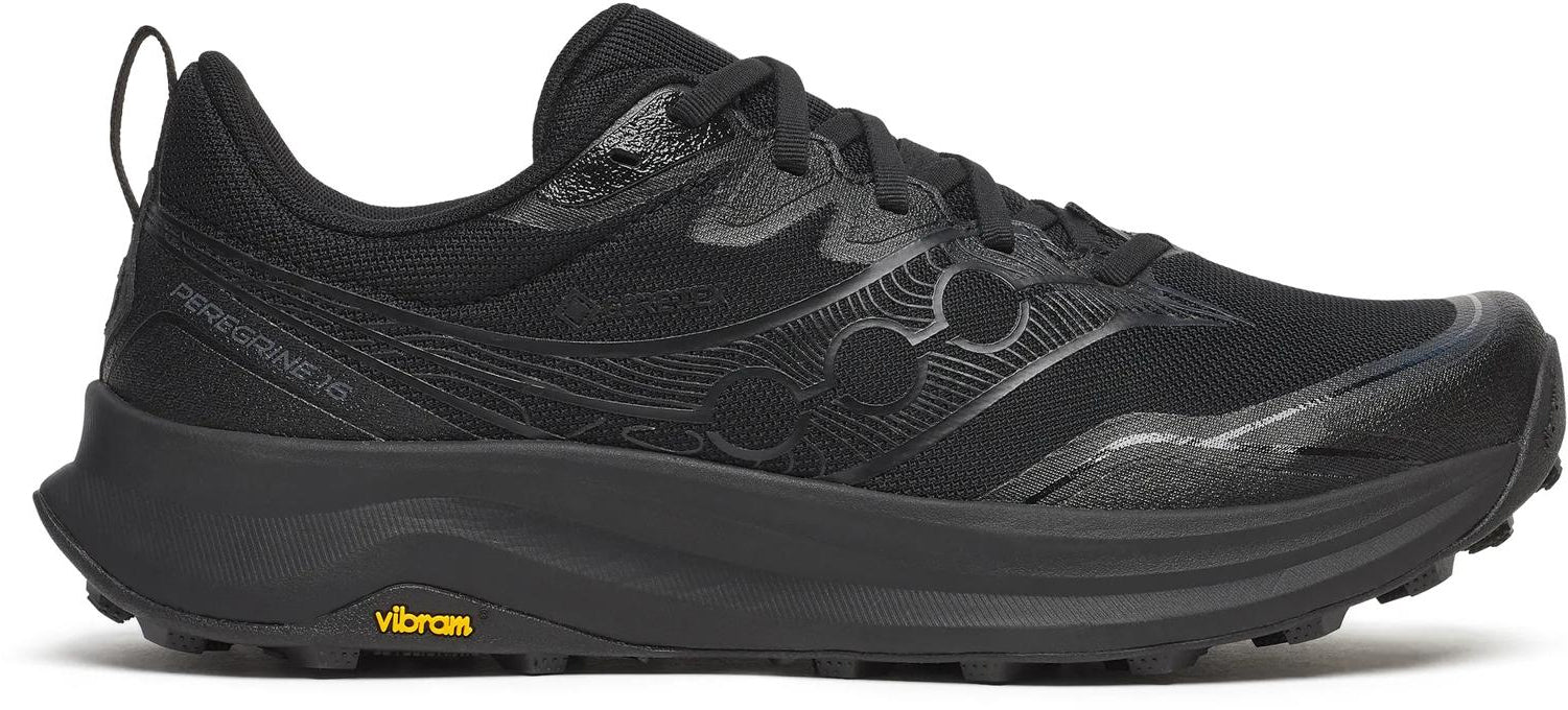 Saucony Peregrine 16 GORE-TEX Mens Trail Running Shoes - Black