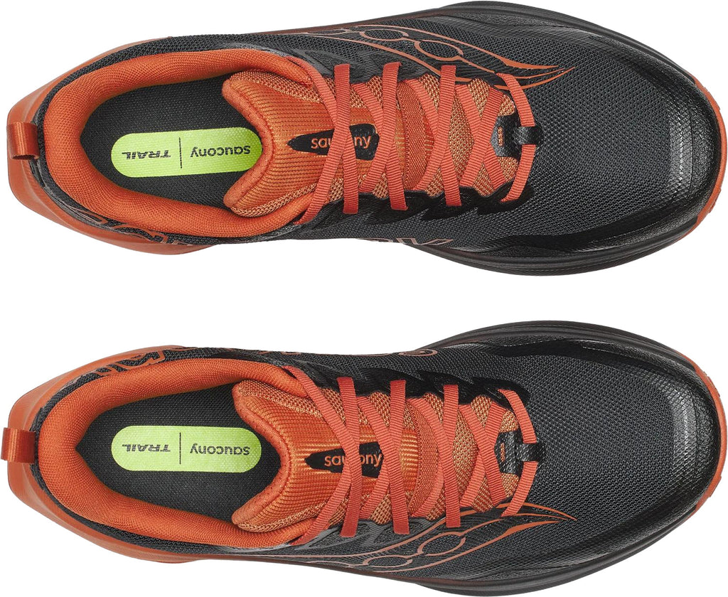 Saucony Peregrine 16 Mens Trail Running Shoes - Black