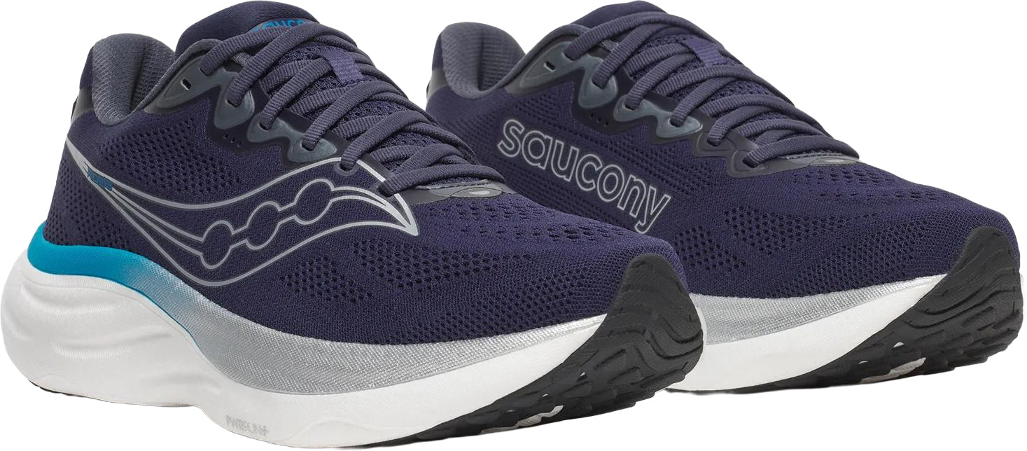 Saucony Ride 19 Mens Running Shoes - Blue
